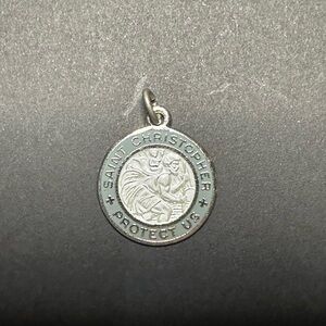Sterling Saint Christopher Pendant
